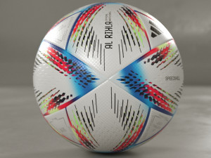 Al Rihla world cup 2022 football 3D 모델