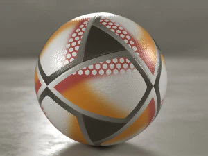Football Soccer Ball 3D Model