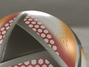 Football Soccer Ball 3D Model