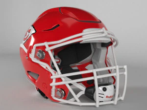 CHIEFS KANSAS CITY Helmet Football AFC East 3D Model