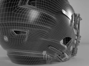 CHIEFS KANSAS CITY Helmet Football AFC East 3D Model