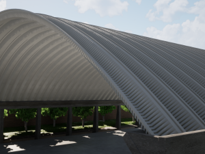 Arch Roof Modello 3D