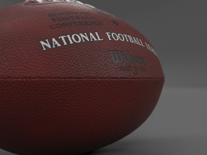 NFL football The Duke 100 Modello 3D
