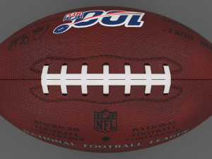 NFL football The Duke 100 Modello 3D