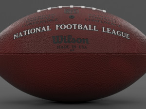 NFL football The Duke 100 Modello 3D