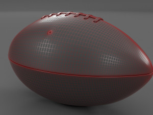 NFL football The Duke 100 Modello 3D