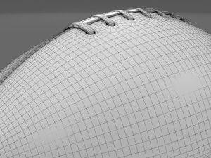 NFL football The Duke 100 3D Model