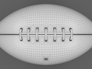 NFL football The Duke 100 Modello 3D