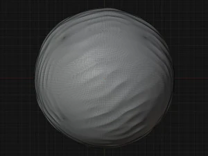 Miniature Cartoon Planet - Egyptian Desert 3D Model