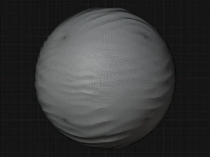 Miniature Cartoon Planet - Egyptian Desert 3D Model