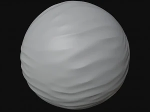 Miniature Cartoon Planet - Egyptian Desert 3D Model