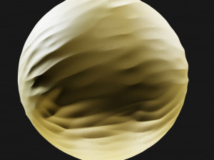 Miniature Cartoon Planet - Egyptian Desert 3D Model