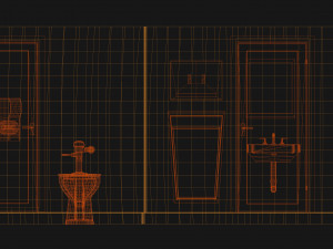 Van Gogh Solomon R Guggenheim Museum - Donald Trump Golden Toilet 3D Model