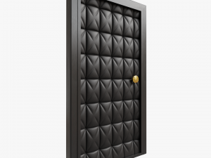 Tufted Leather Door 3D 모델