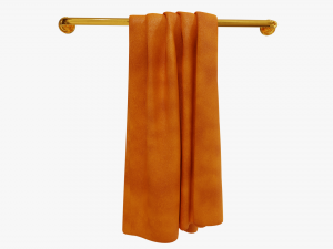 Toilet Paper Towels with Racks 3D Model