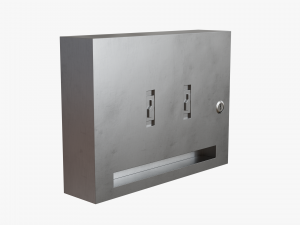 Trash Chute - Wall Mounted Modèle 3D