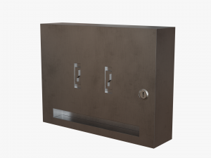 Trash Chute - Wall Mounted Modèle 3D