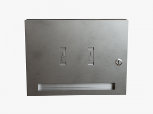 Trash Chute - Wall Mounted Modèle 3D