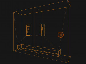 Trash Chute - Wall Mounted Modèle 3D
