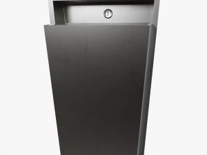 Wall-mounted Waste Receptacle 3D Model