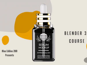 Blender 3D Cosmetic Product Mockup Modeling and Rendering Tutorial 3D Tutorials
