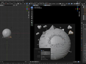 Blender 3D VDM Sculpting for Intermediates Your First Egyptian Desert Miniature Planet 3D Tutorials