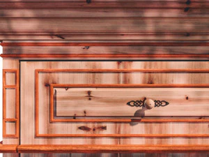 Mobili per toeletta con letto a muro per armadio in stile cottage di campagna Modello 3D