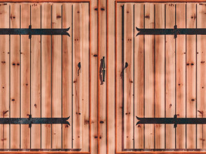 Country Cottage Wardrobe Wallbed Vanity Funiture 3D Model