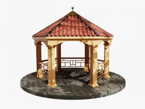 Gazebo Modello 3D