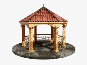 Gazebo Modello 3D