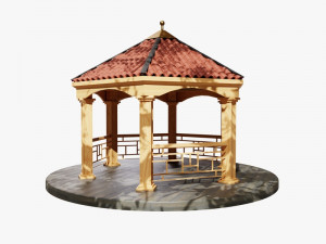 Gazebo Model 3D