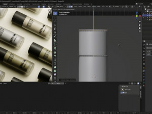 Blender 4 Cosmetic Product Modeling Texturing Lighting and Rendering 3D Tutorials