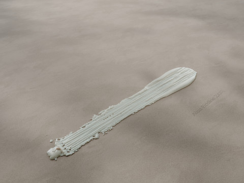 12 Paint and Cosmetic Cream Smears and Smudges s Model 3D