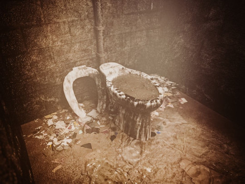 Trainspotting 1996 - The Worst Toilet In Scotland 3D Model