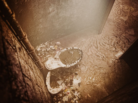 Trainspotting 1996 - The Worst Toilet In Scotland 3D Model