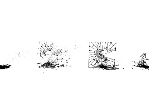 Broken Windows and Mirrors Glass s Modelo 3D