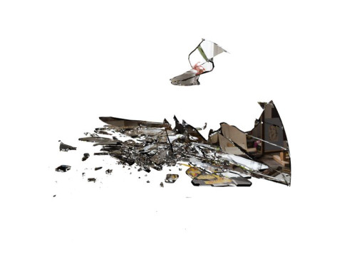 Broken Windows and Mirrors Glass s Modelo 3D