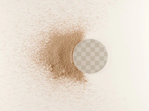 Cosmetic Dust Powder and Cooking Flour s Pack 3D Model