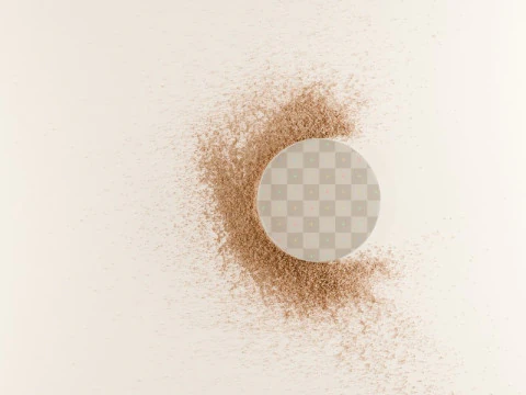 Cosmetic Dust Powder and Cooking Flour s Pack 3D Model