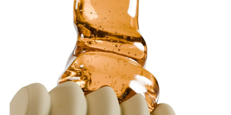 Simulazione animata del mestolo di miele viscoso per spot pubblicitari in Blender 3D Modello 3D .c4d .max .obj .3ds .fbx .stl .blend