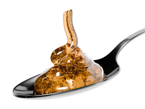 Animated Viscous Honey Simulation on Spoon For Commercials In Blender 3D 3D 模型