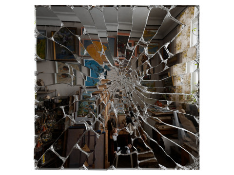 Cracked And Broken Mirrors s 3D Модель