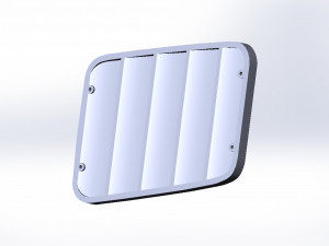 Grilles in the hood Sierra mk-1 cosworth 3D Принт Модель