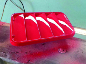 Grilles in the hood Sierra mk-1 cosworth 3D Принт Модель