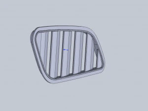 Kaput havalandırma delikleri GTRS3 b&uuml;y&uuml;k 3D Baskı Modeli