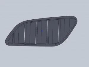 Kaput havalandırma delikleri GTRS3 b&uuml;y&uuml;k 3D Baskı Modeli