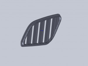 Hood vents GTRS3 big 3D Принт Модель