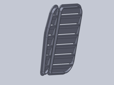Hood Vents serie 3 e36 3D Модель