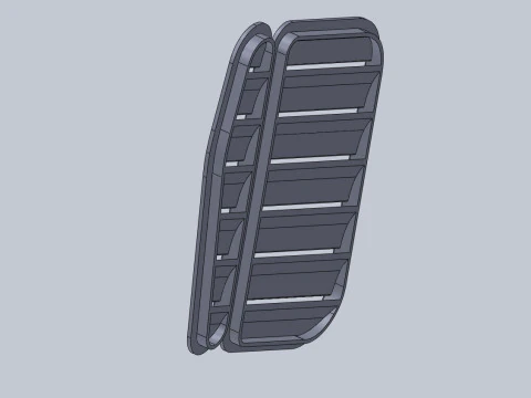 Hood Vents serie 3 e36 3D Model