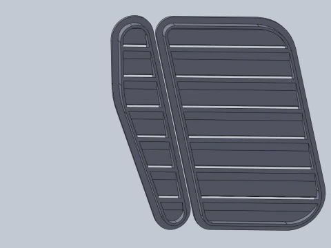 Hood Vents serie 3 e36 3D Model